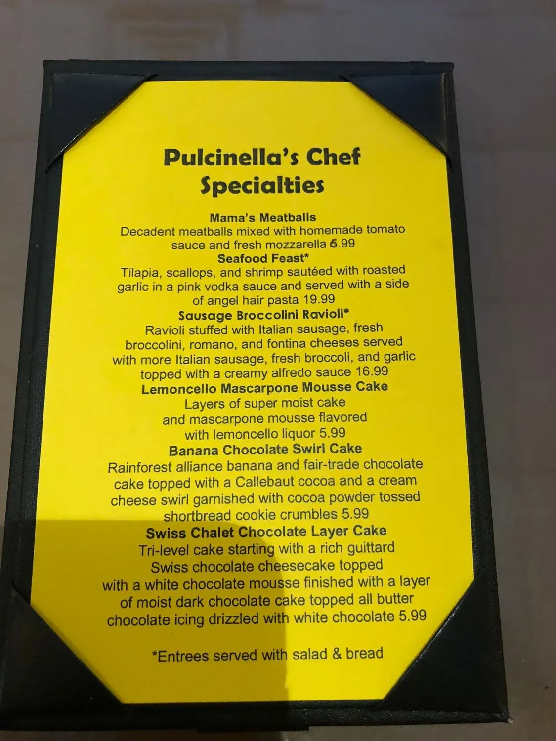 Menu 6