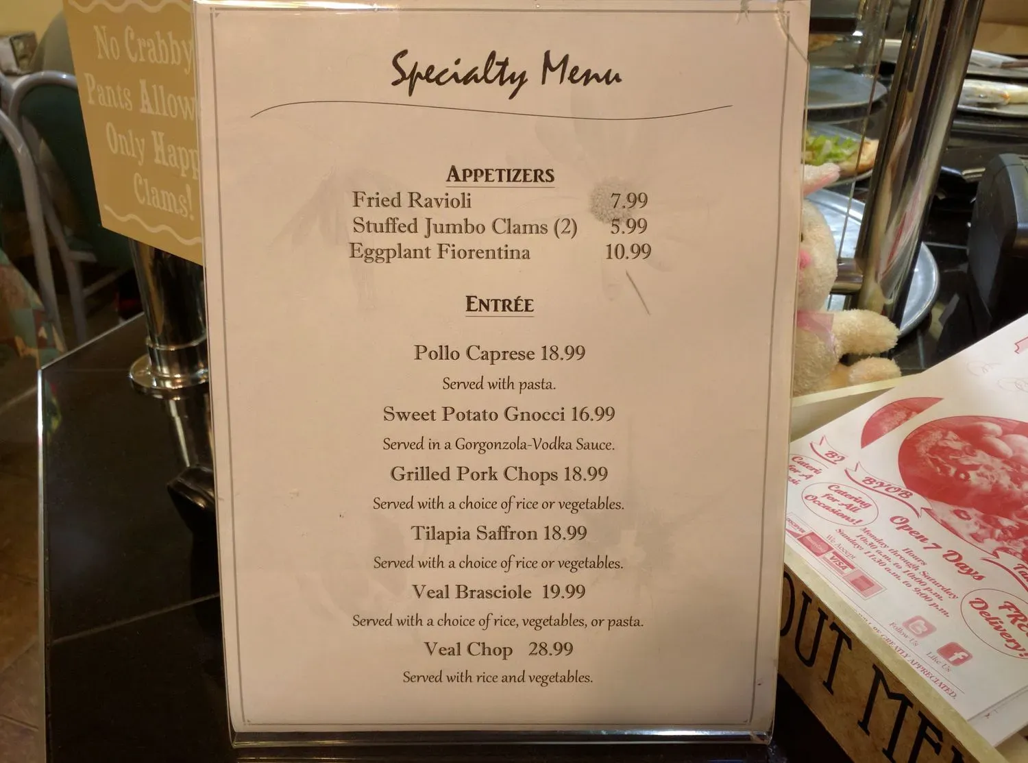 Menu 4