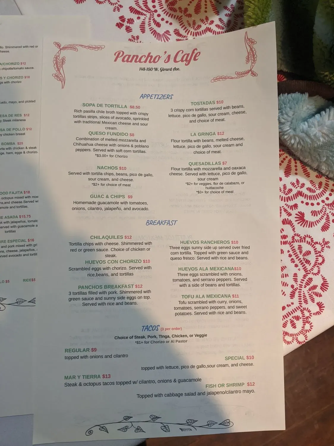 Menu 3