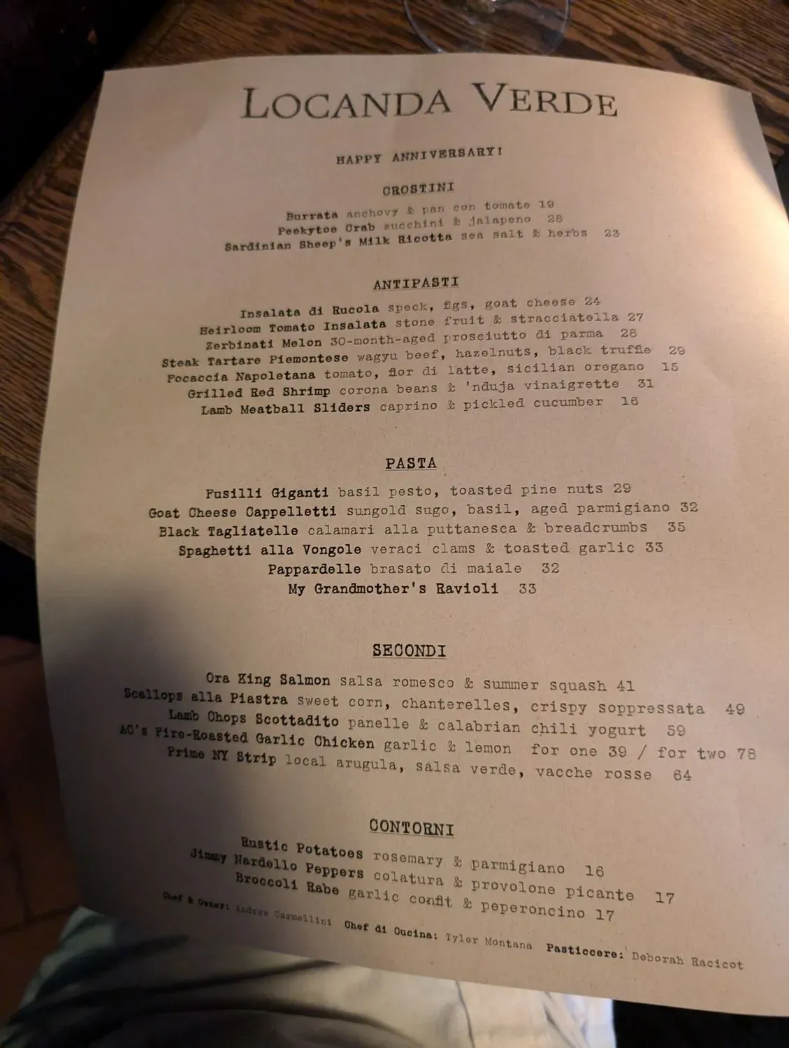 Menu 4