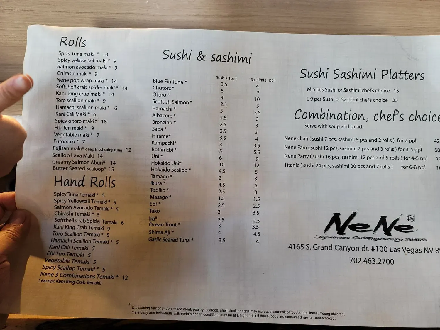 Menu 4