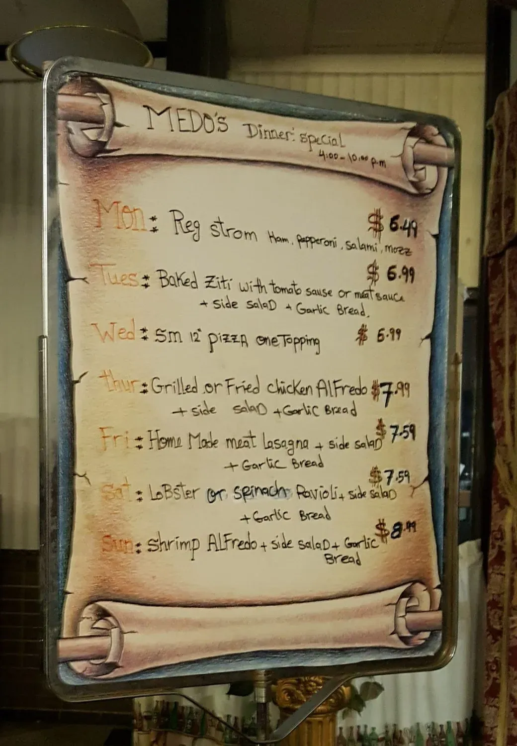 Menu 4