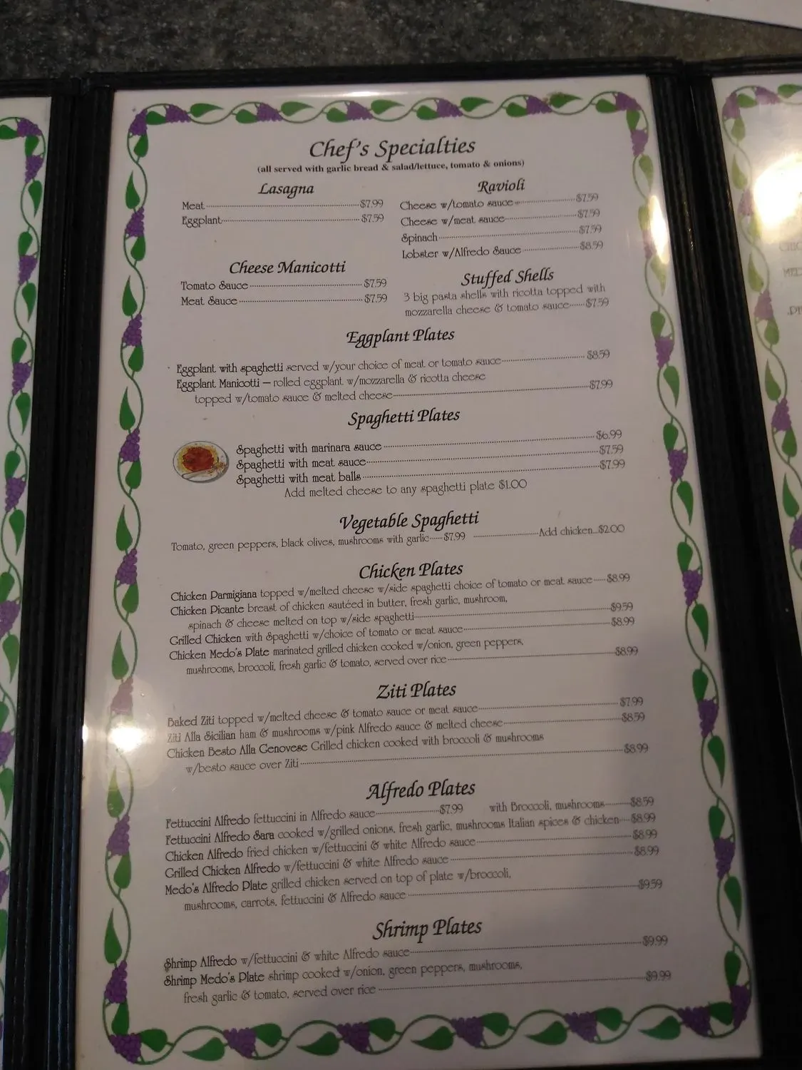 Menu 6