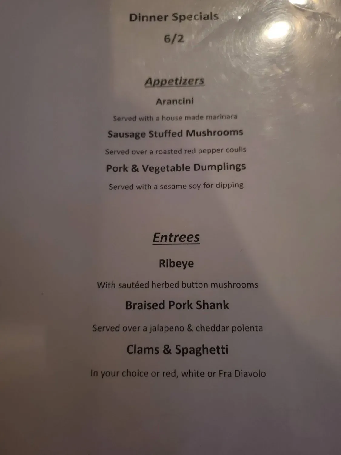 Menu 6