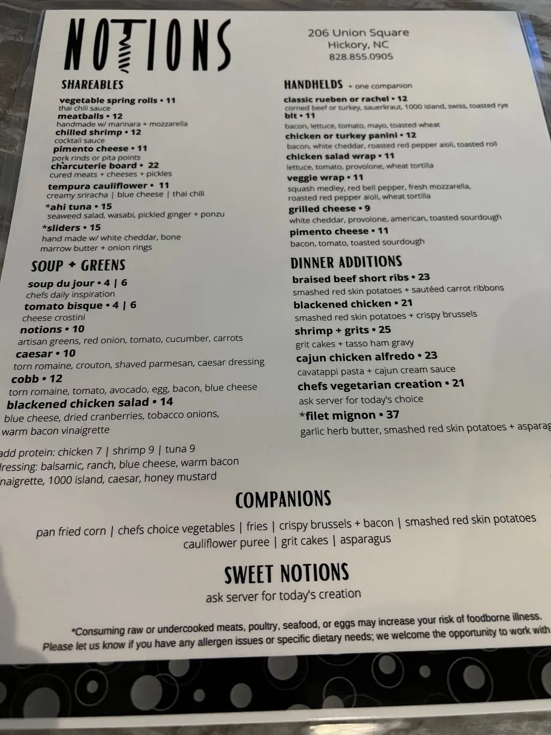 Menu 3