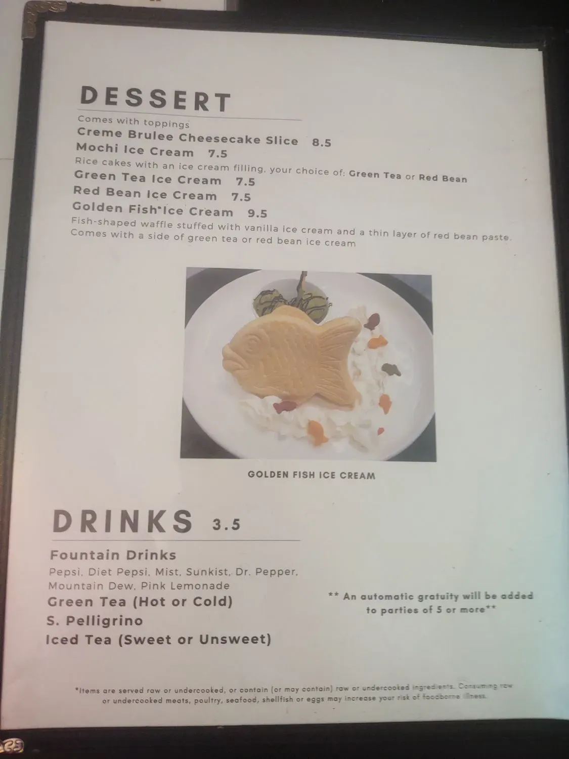 Menu 6