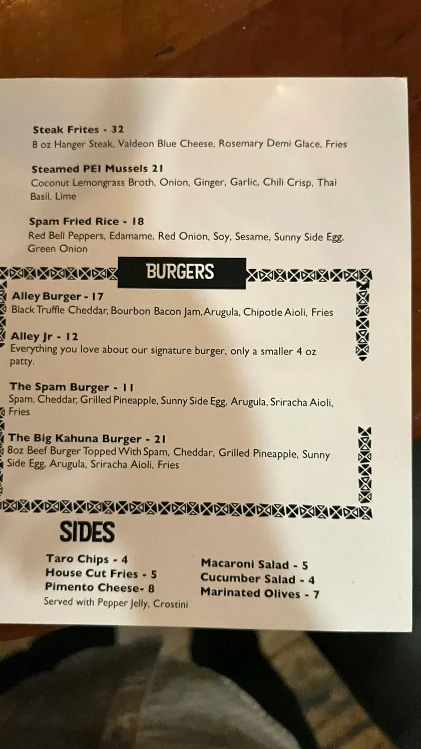 Menu 4