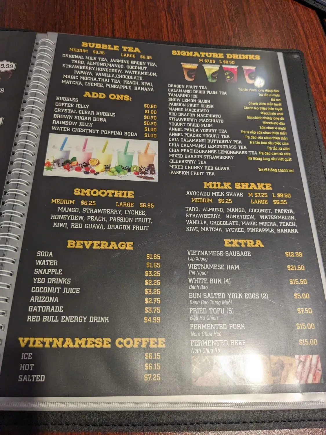 Menu 6