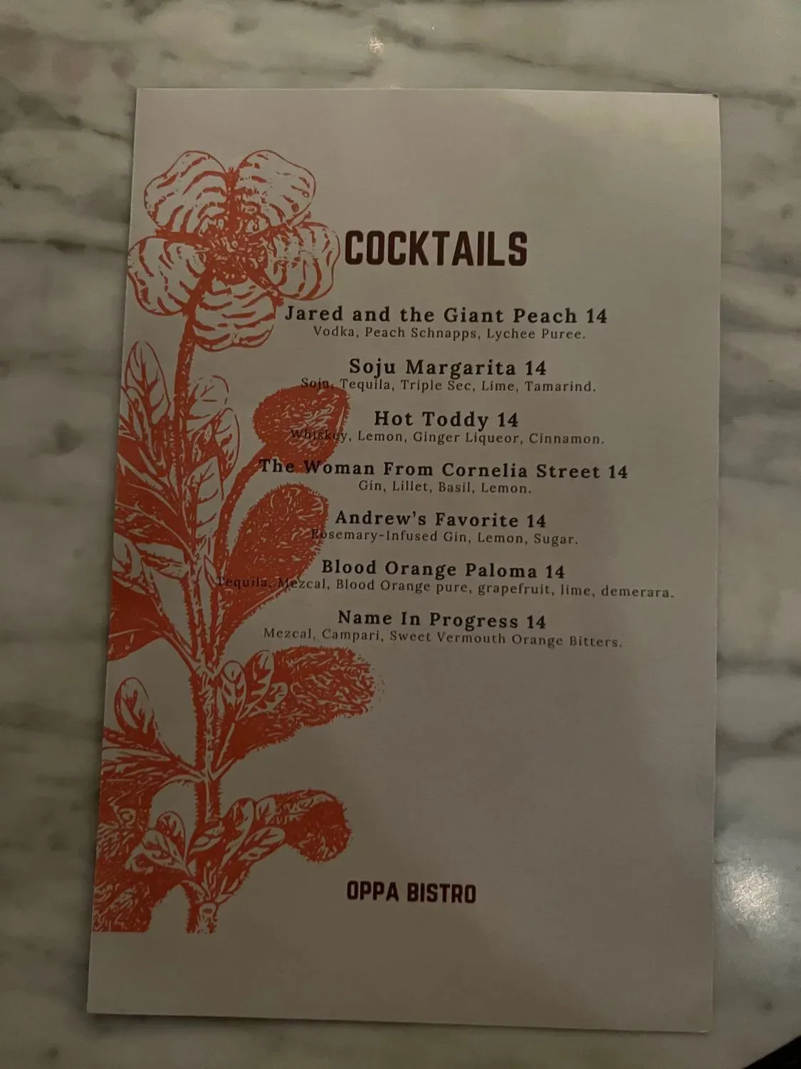 Menu 6