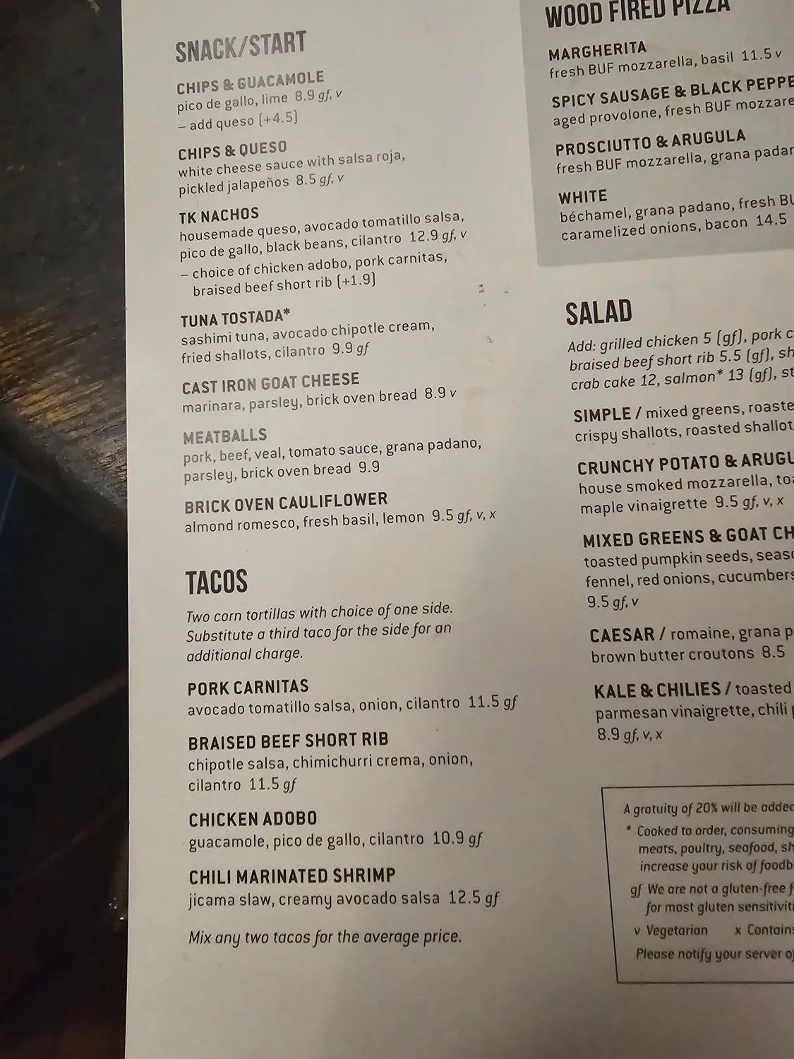 Menu 6