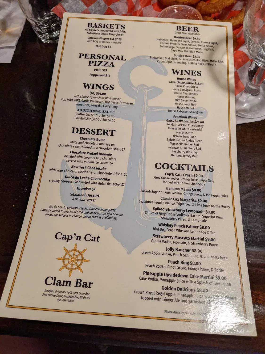 Menu 6