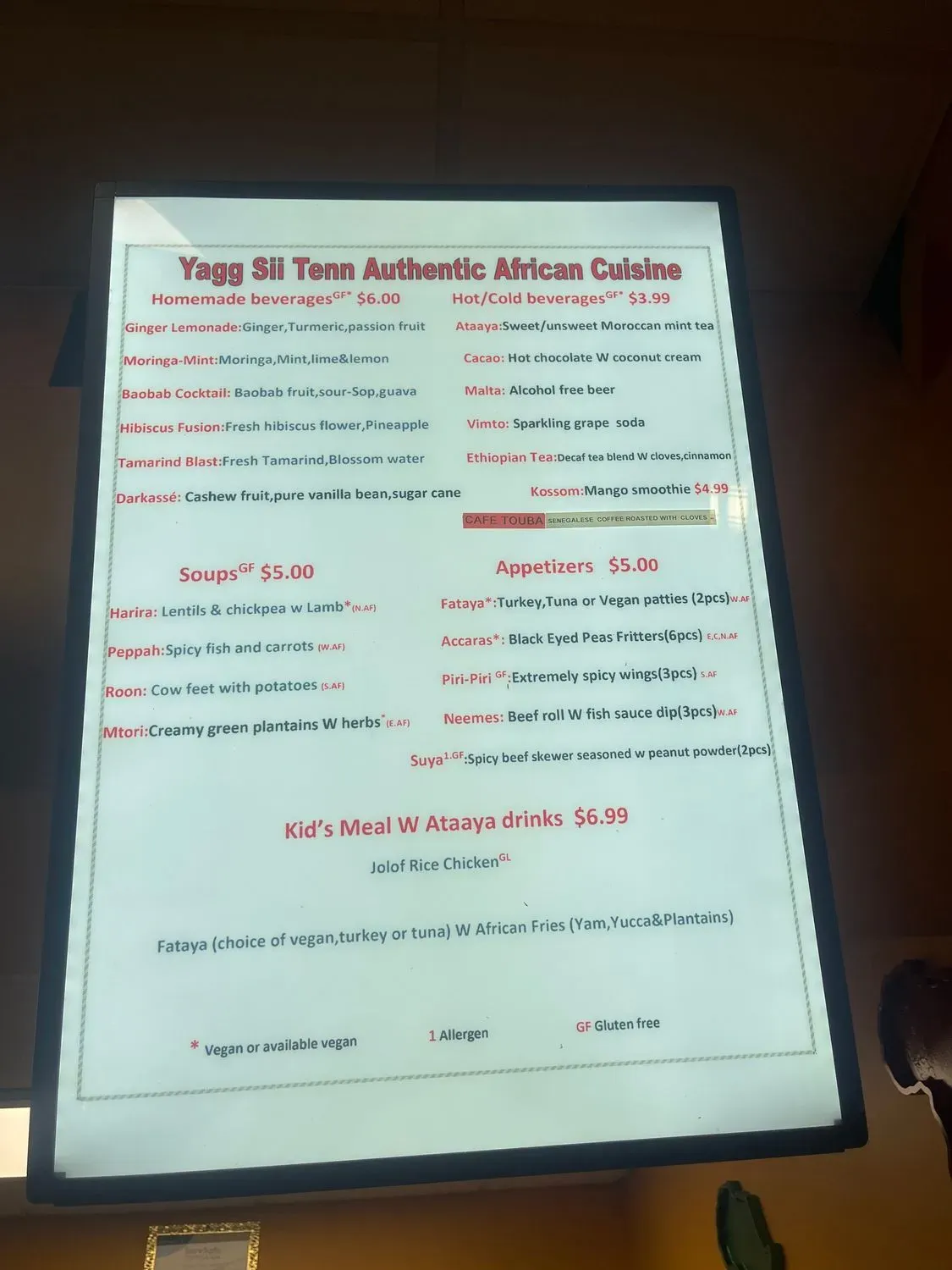 Menu 3