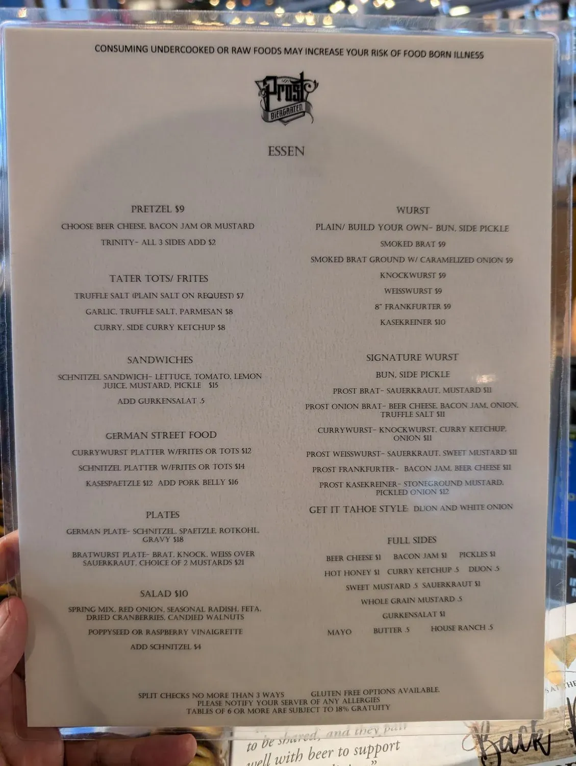 Menu 6