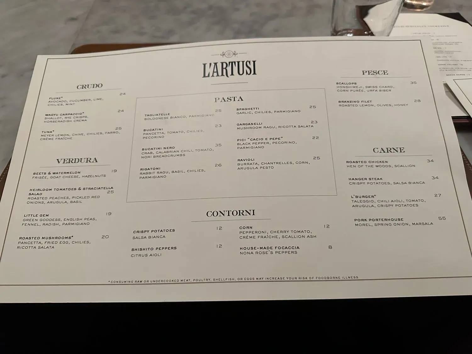 Menu 4