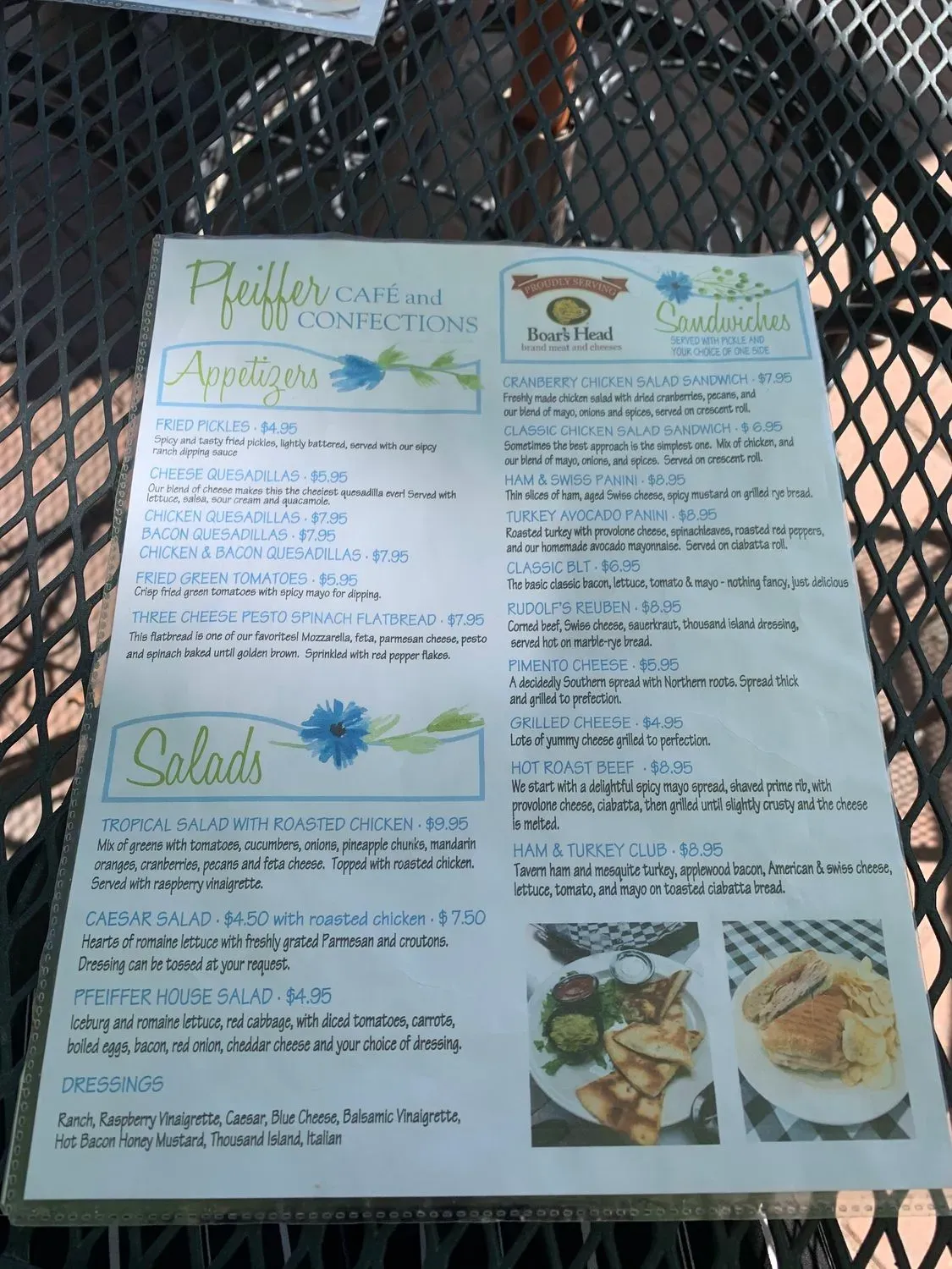 Menu 3