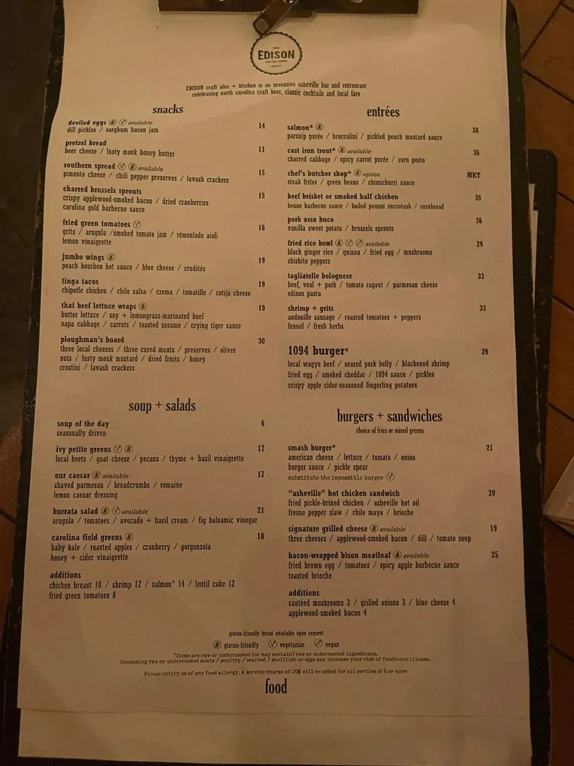 Menu 4