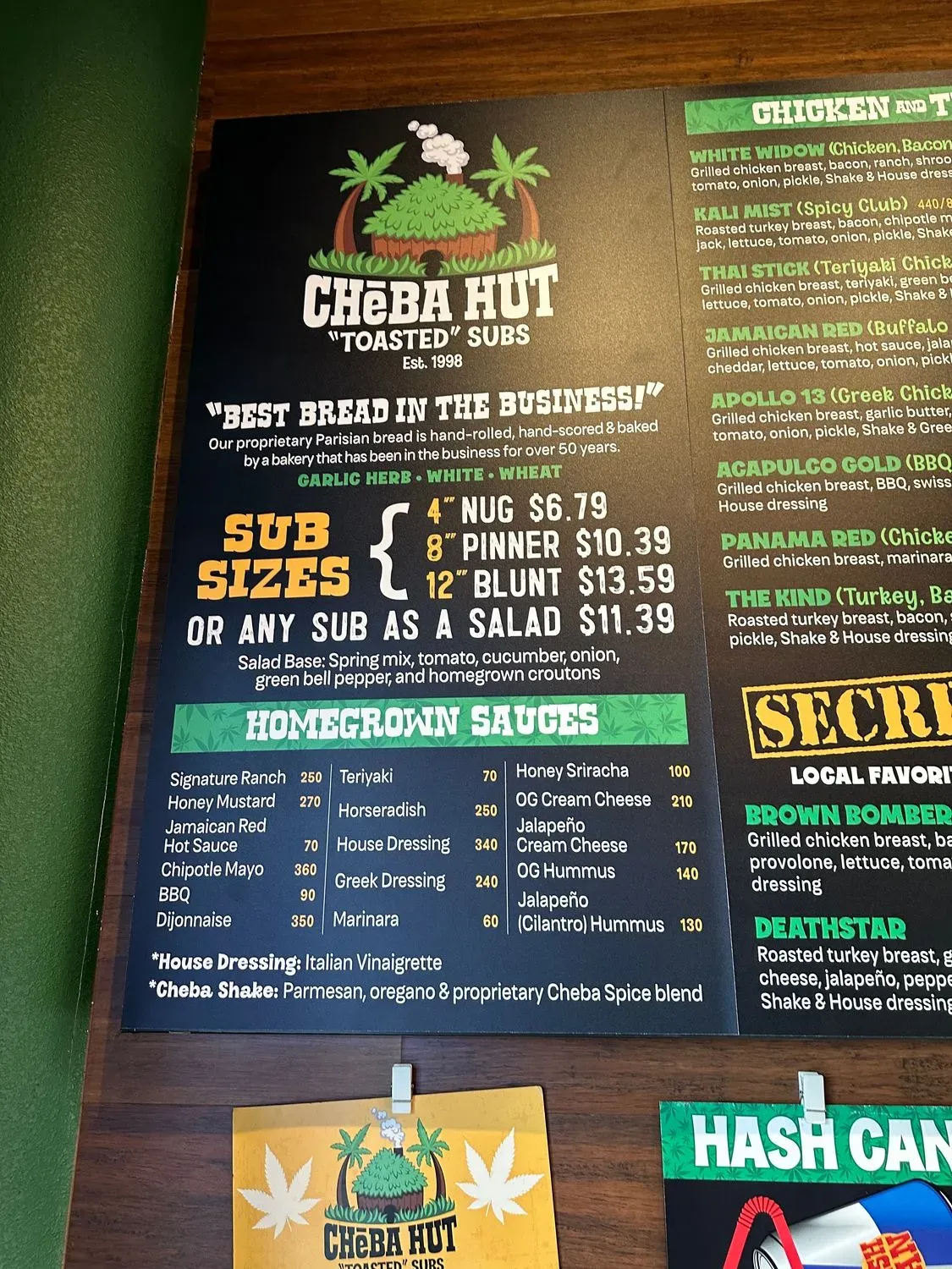 Menu 6