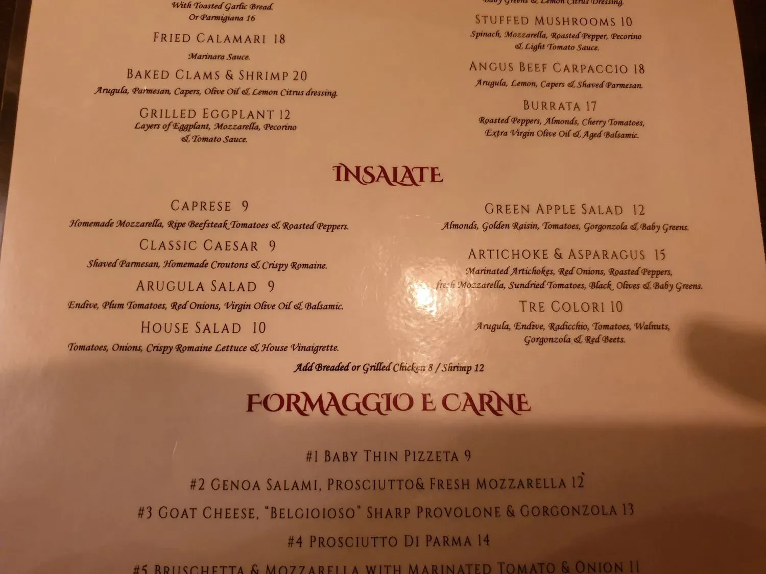 Menu 6