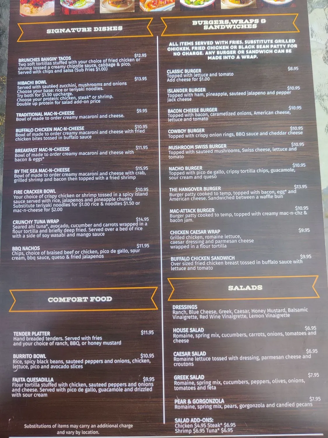 Menu 6