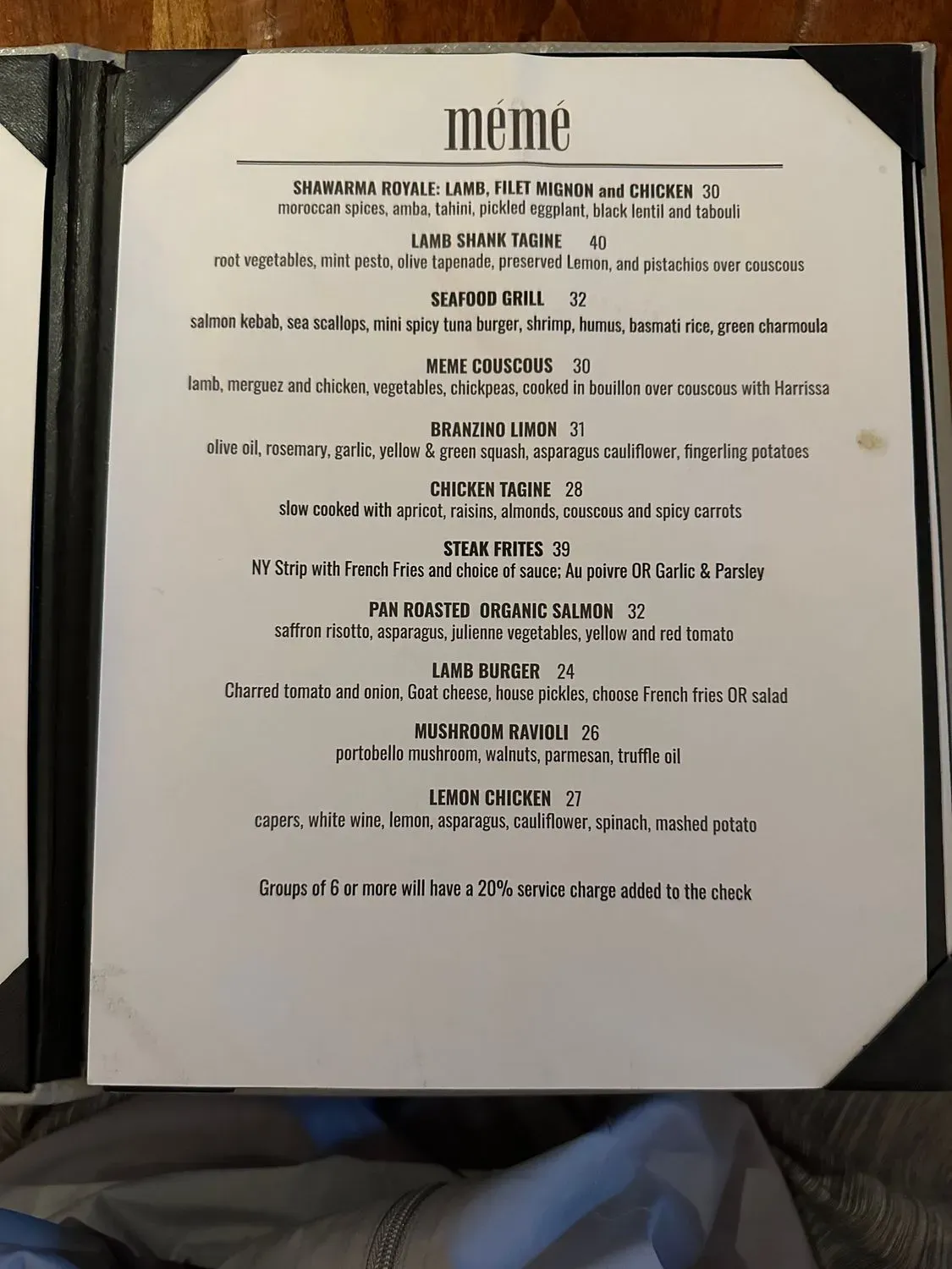 Menu 3