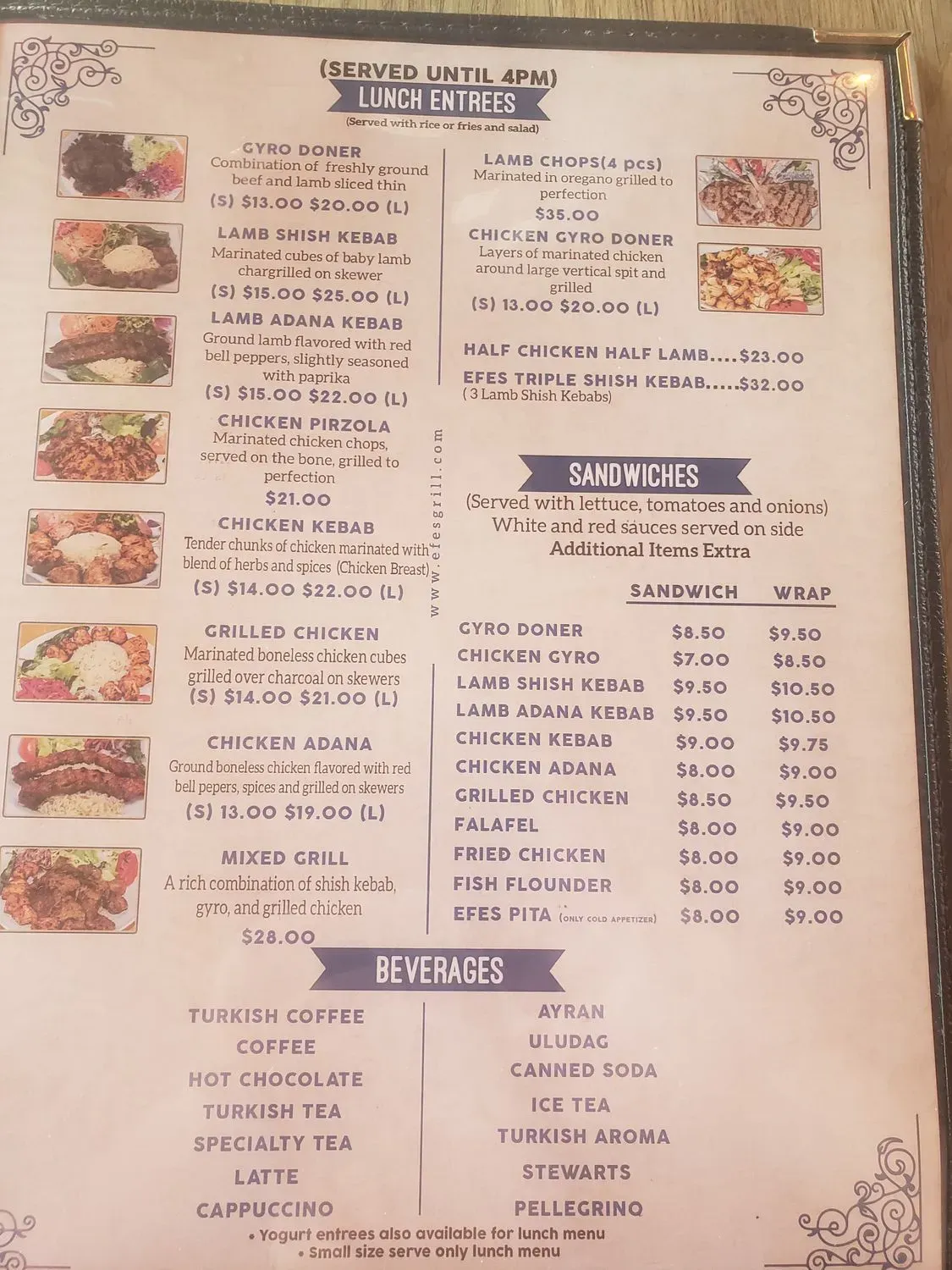 Menu 4