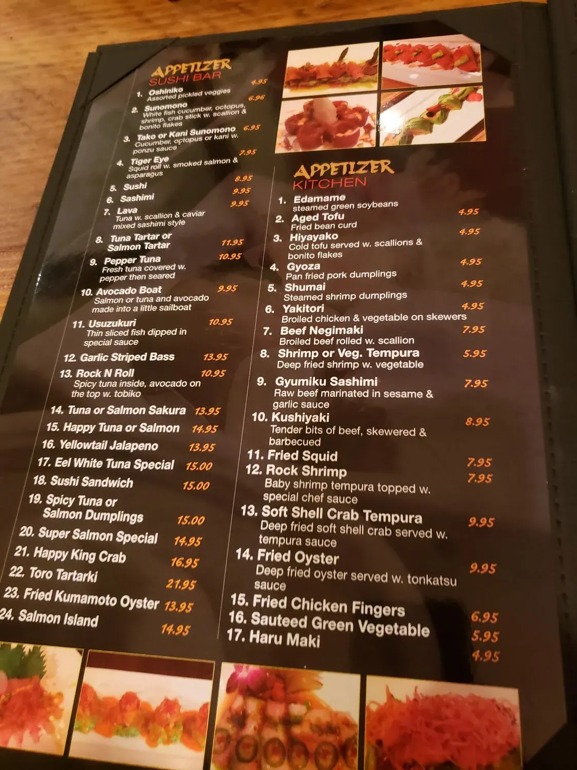 Menu 6