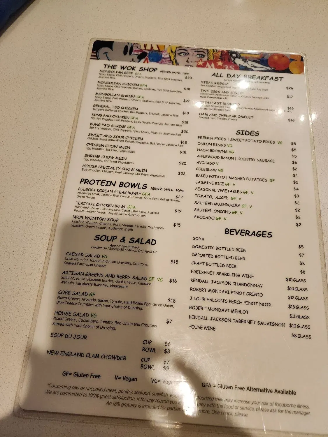 Menu 4