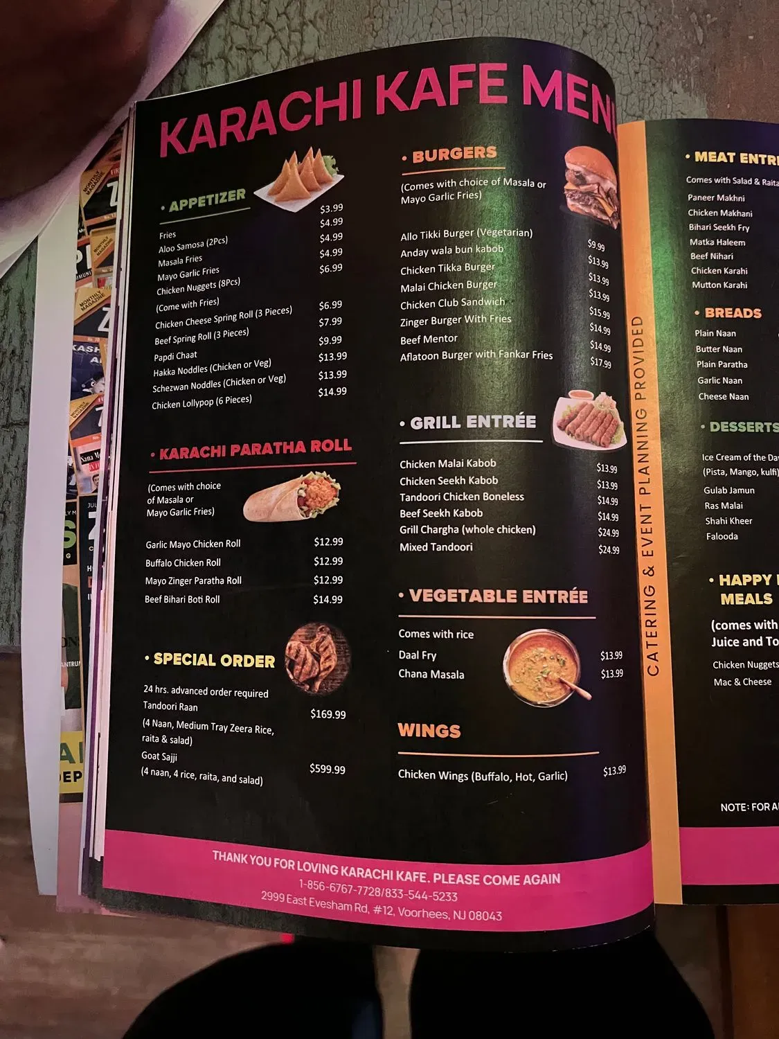 Menu 6