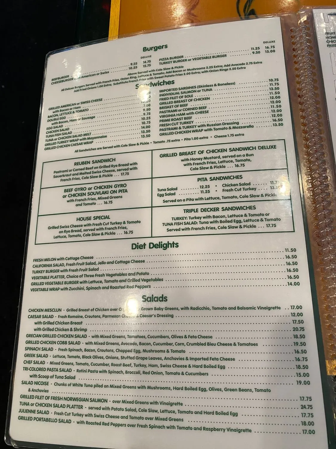 Menu 4