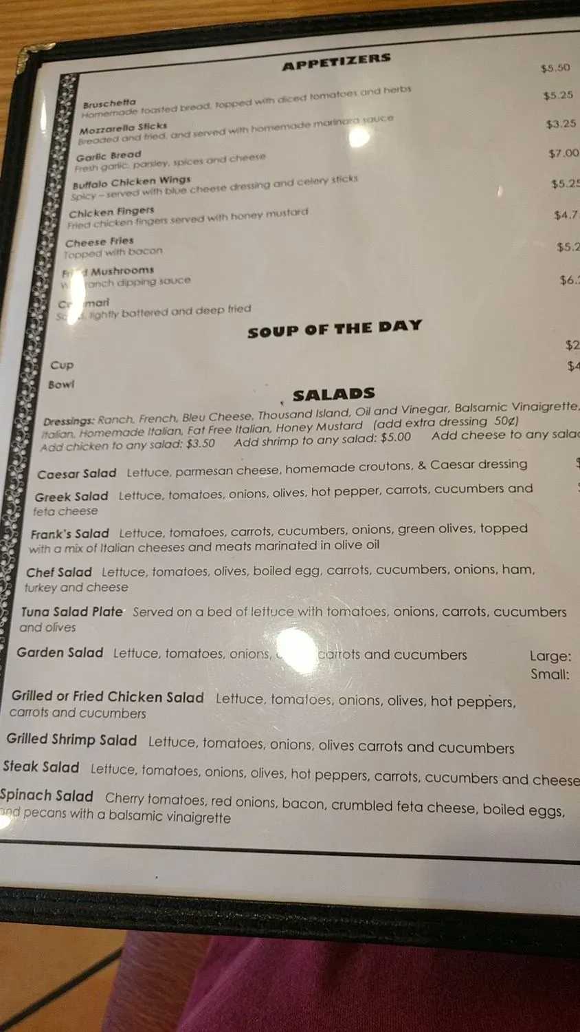 Menu 6