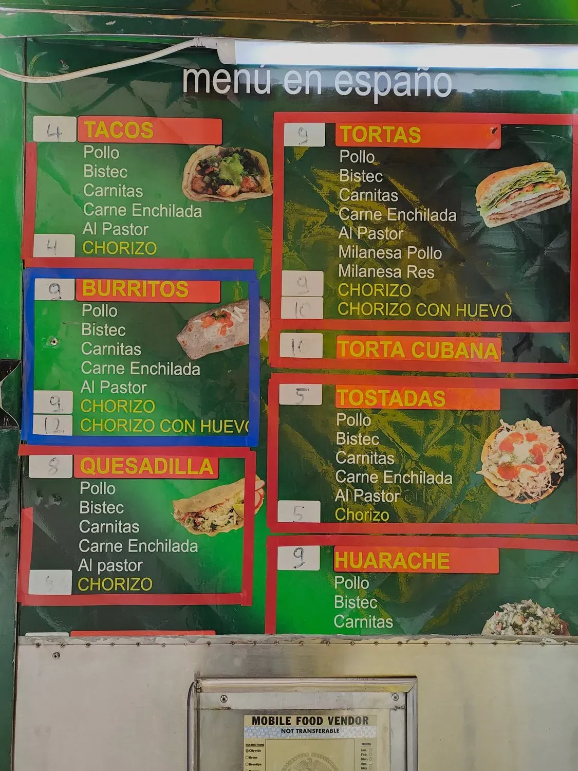 Menu 3