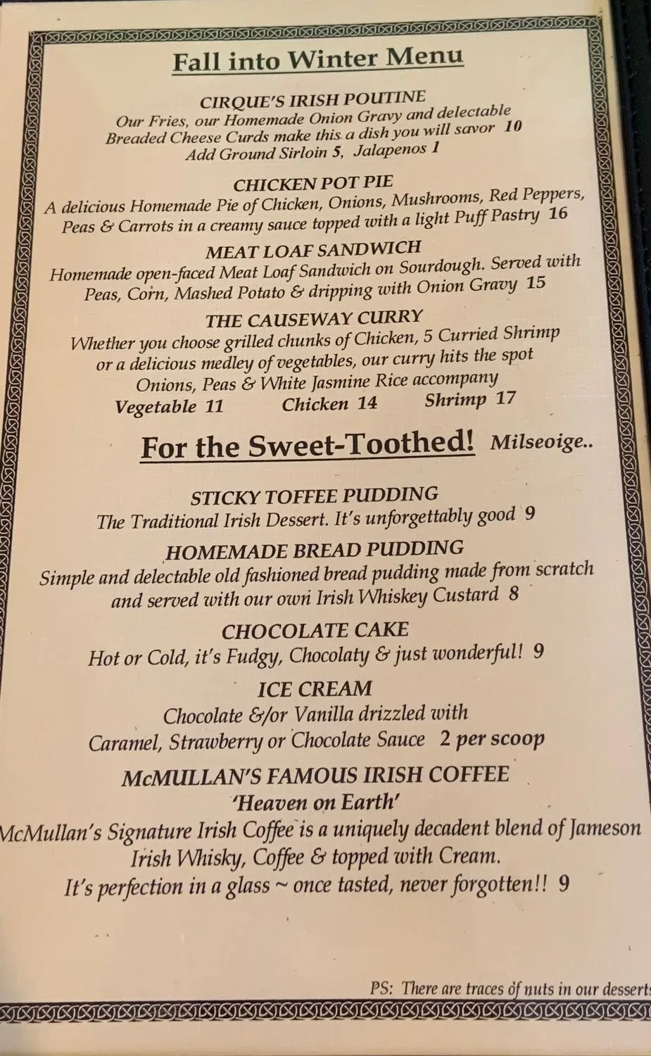 Menu 4