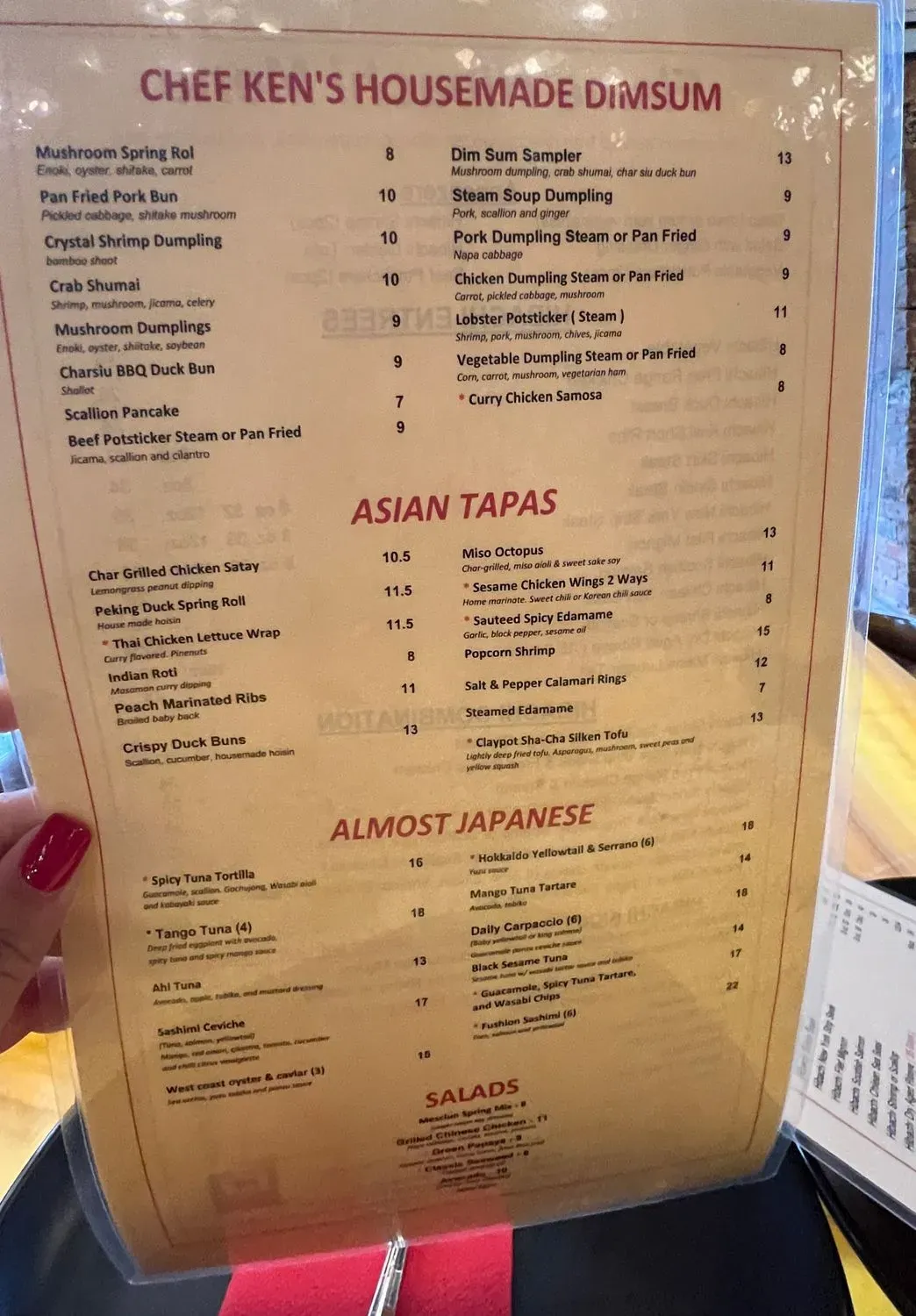 Menu 3