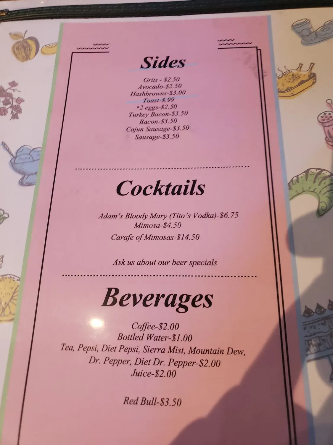 Menu 4