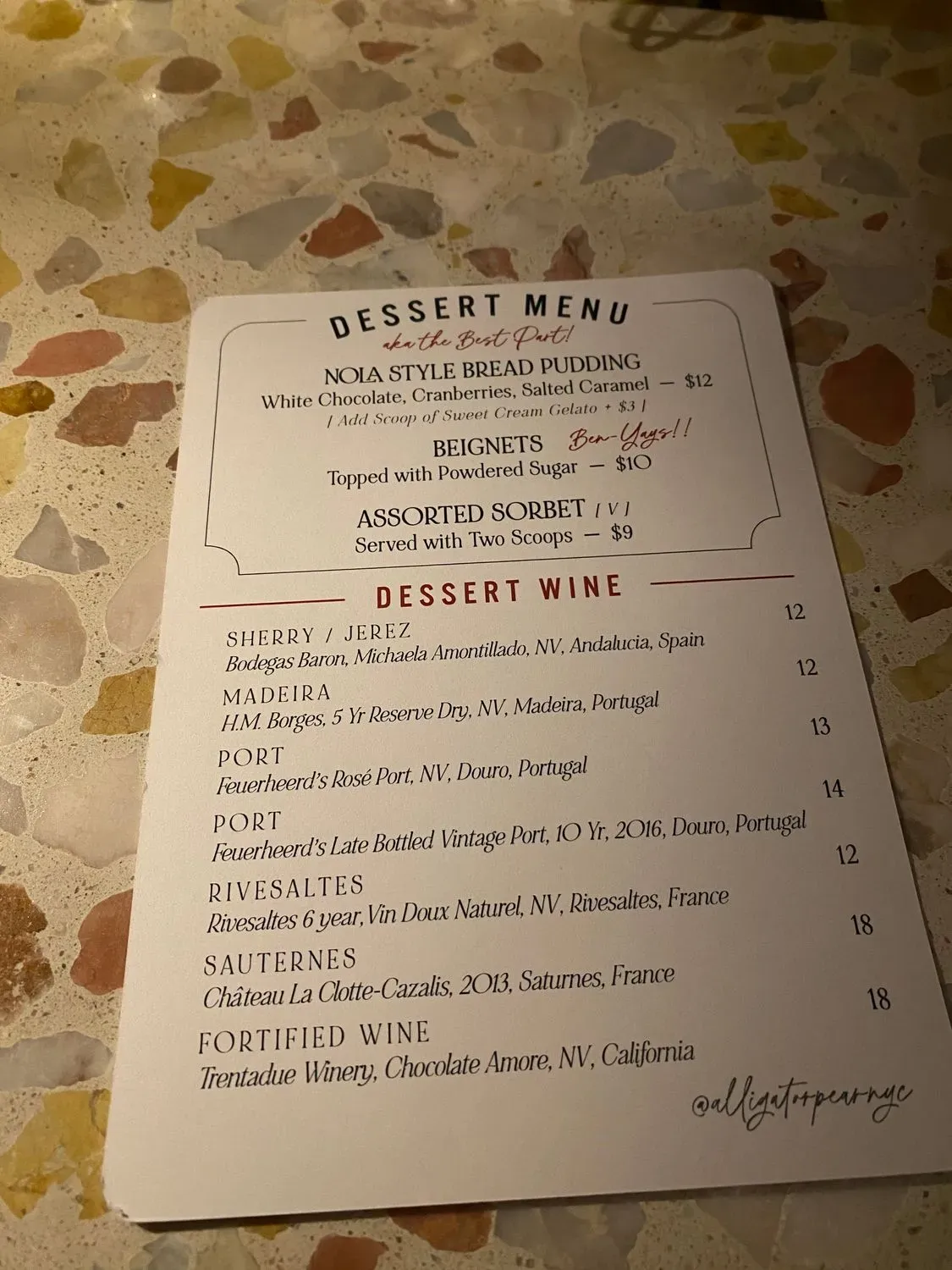 Menu 3