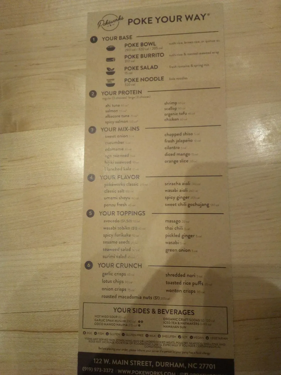 Menu 4