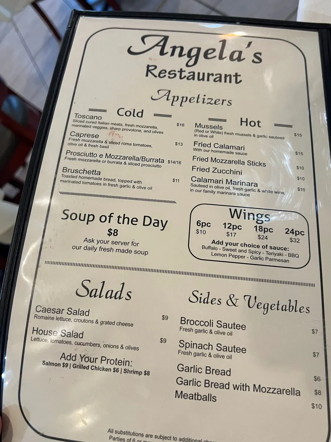 Menu 6