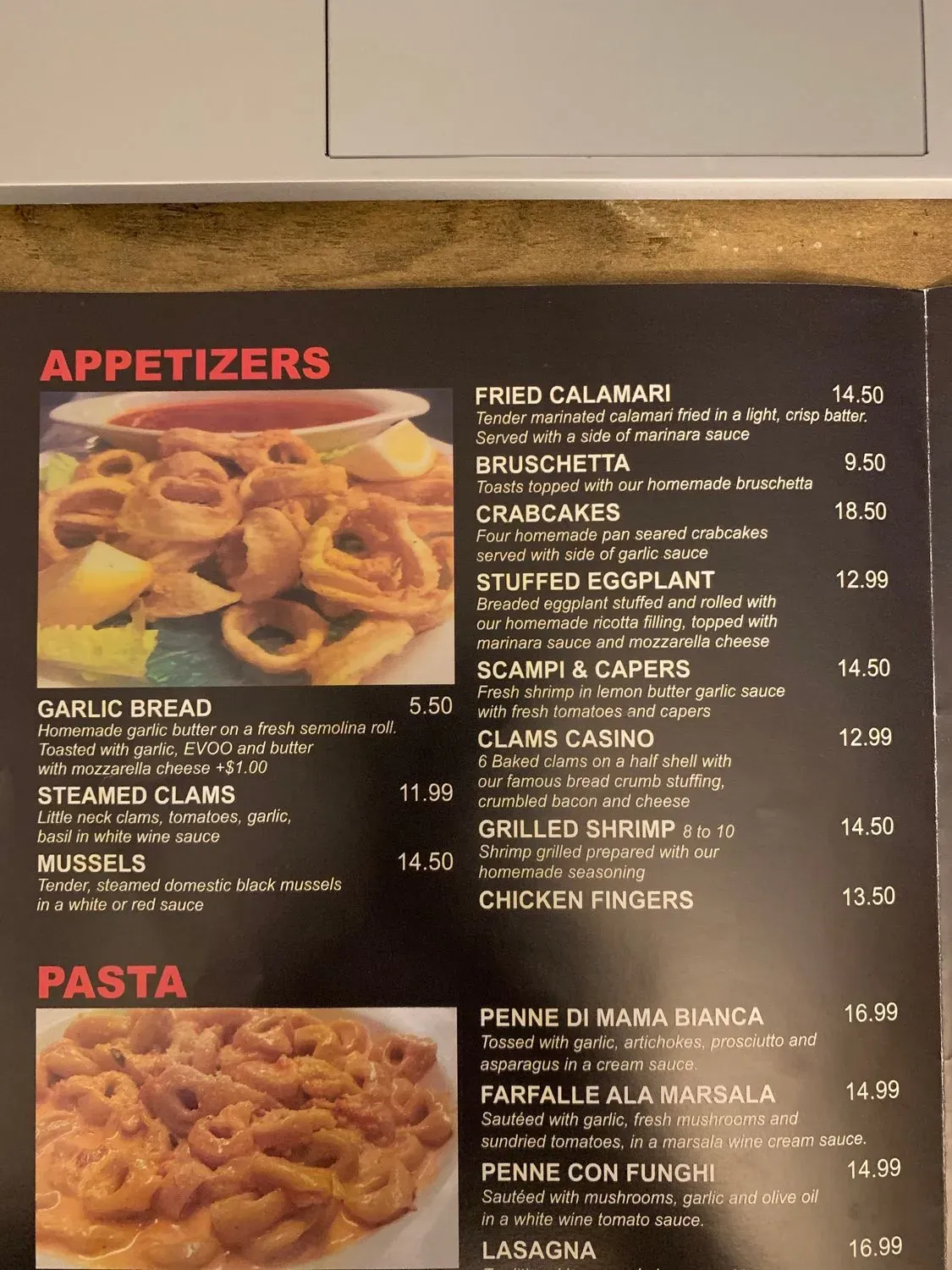 Menu 4