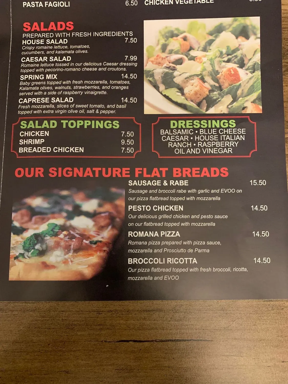 Menu 6