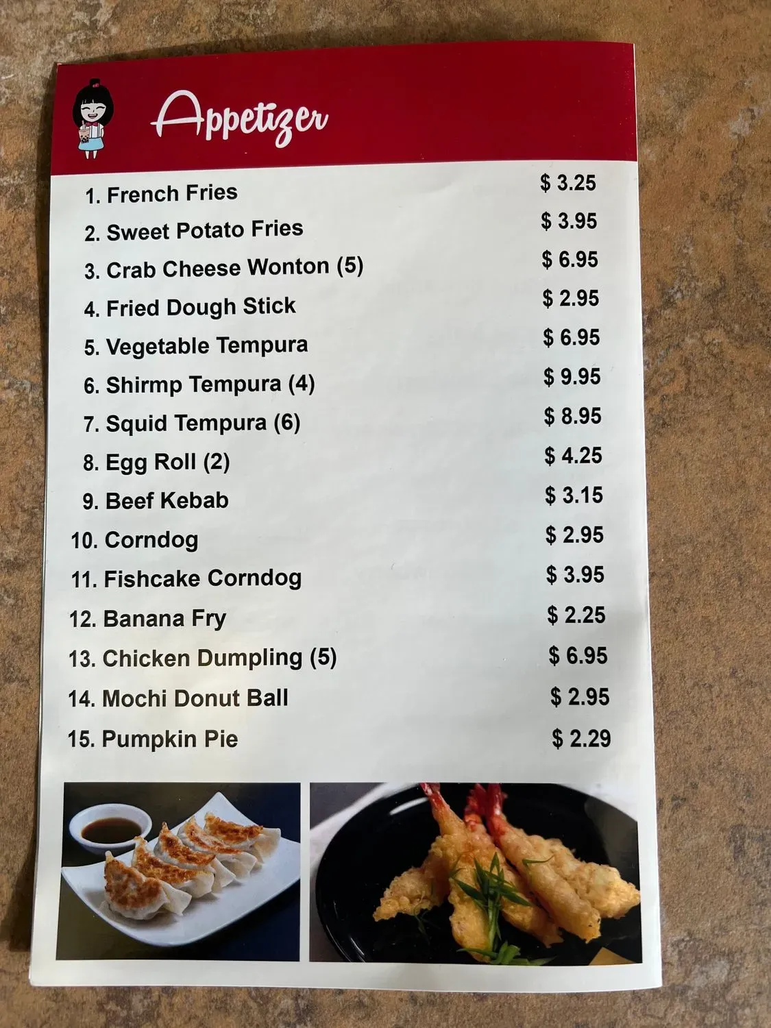 Menu 4