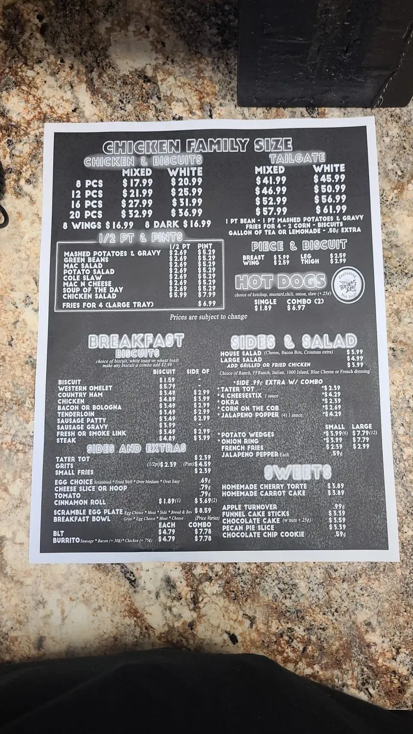 Menu 4