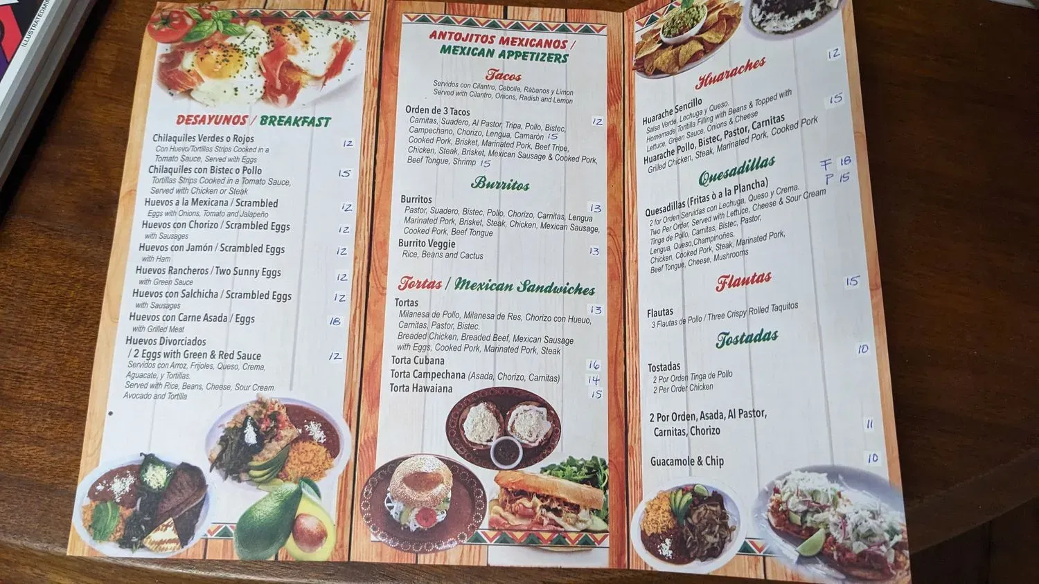 Menu 4