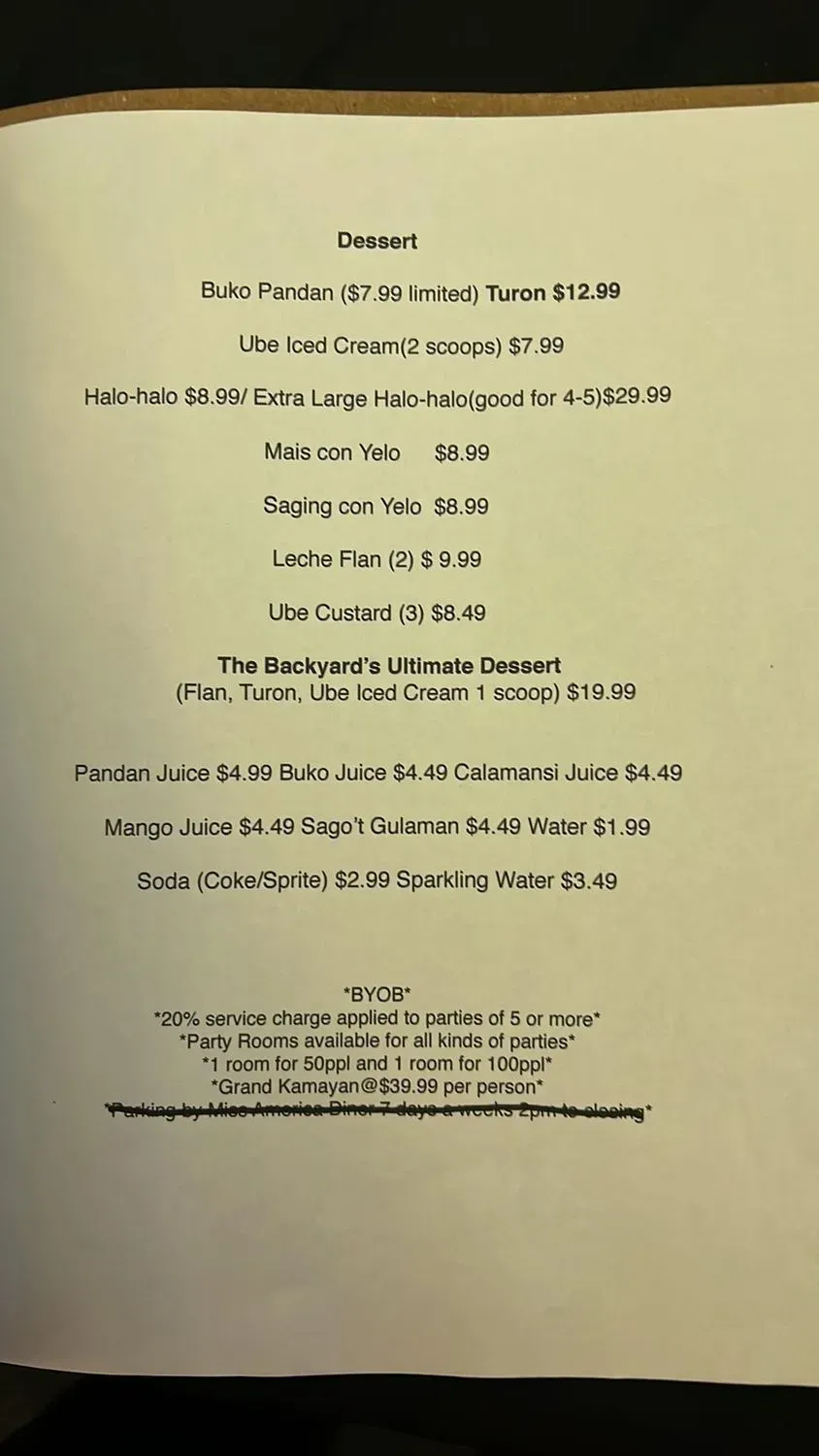 Menu 4