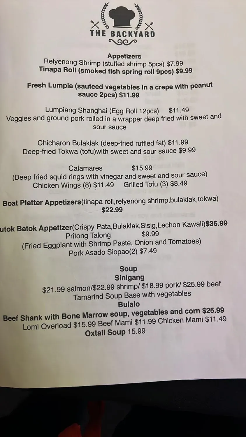 Menu 6