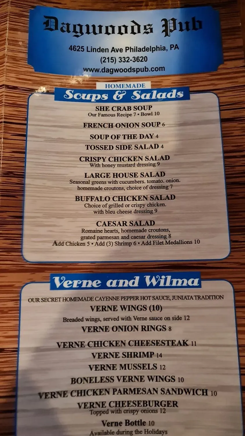 Menu 6