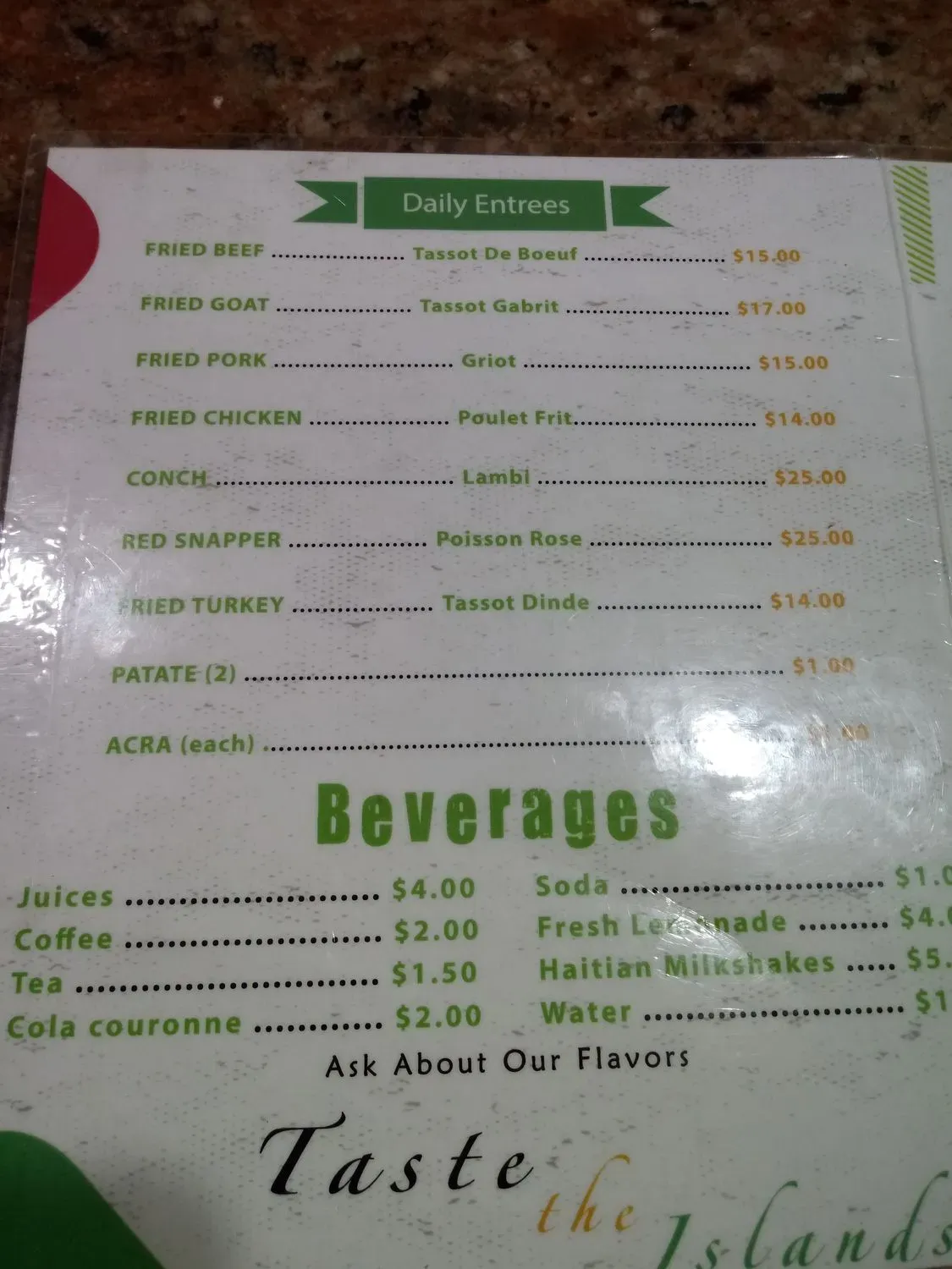 Menu 3