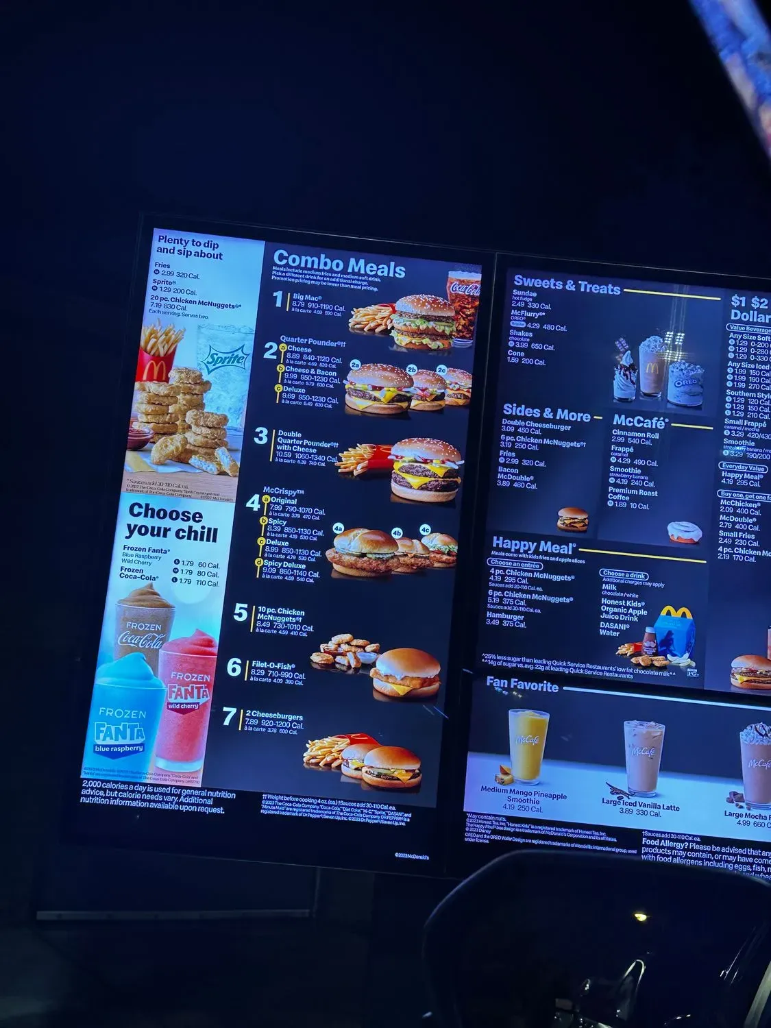 Menu 3