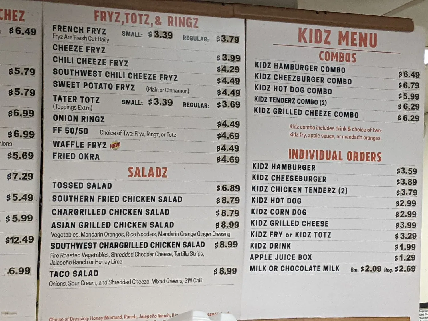 Menu 6