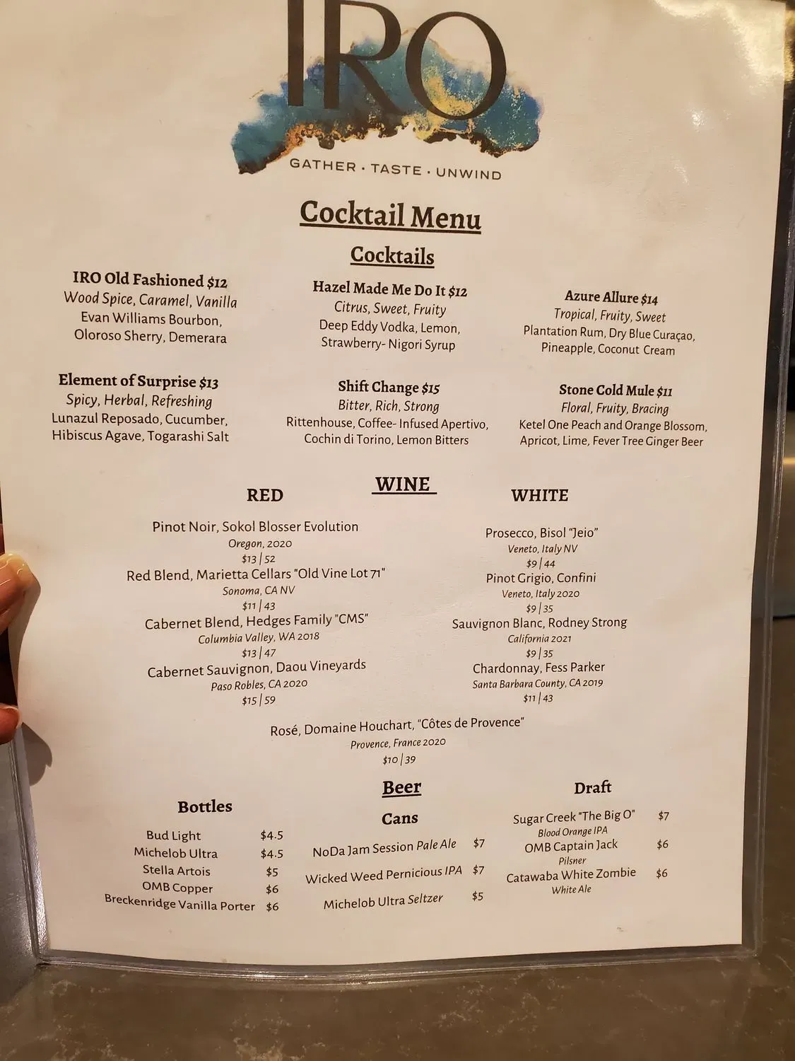 Menu 3