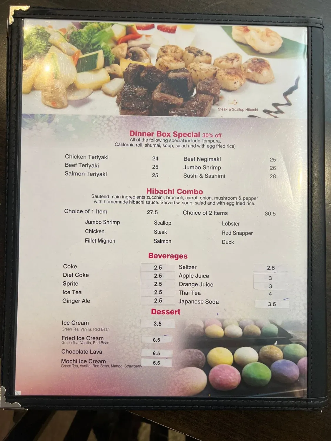 Menu 6